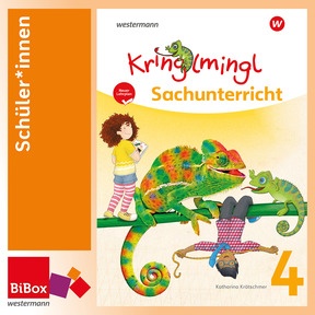 Produktabbildung zu Kringlmingl Sachunterricht 4, neuer Lehrplan - BiBox - Ihr digitales Unterrichtspaket - Einzellizenz für Schüler*innen
