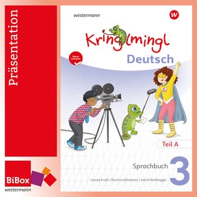 Produktabbildung zu Kringlmingl Deutsch 3, Sprachbuch, neuer Lehrplan - BiBox - Ihr digitales Unterrichtspaket - Präsentationslizenz