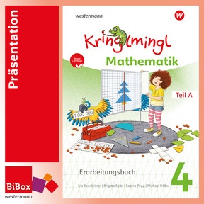 Produktabbildung zu Kringlmingl Mathematik 4, Erarbeitungsbuch, neuer Lehrplan - BiBox - Ihr digitales Unterrichtspaket - Präsentationslizenz