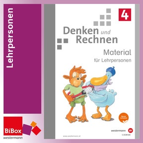 Produktabbildung zu Denken und Rechnen 4, neuer Lehrplan - BiBox - Ihr digitales Unterrichtspaket - Einzellizenz für Lehrpersonen