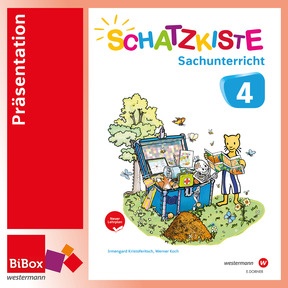 Produktabbildung zu Schatzkiste Sachunterricht 4, neuer Lehrplan - BiBox - Ihr digitales Unterrichtspaket - Präsentationslizenz