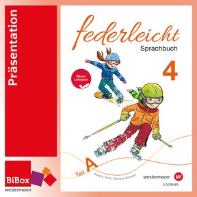 Produktabbildung zu federleicht 4 Sprachbuch, neuer Lehrplan - BiBox - Ihr digitales Unterrichtspaket - Präsentationslizenz