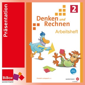 Produktabbildung zu Denken und Rechnen 2 Arbeitsheft, neuer Lehrplan - BiBox - Ihr digitales Unterrichtspaket - Präsentationslizenz