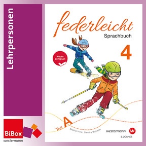 Produktabbildung zu federleicht 4, Material für Lehrpersonen, neuer Lehrplan - BiBox - Ihr digitales Unterrichtspaket - Schullizenz für Lehrpersonen
