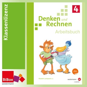 Produktabbildung zu Denken und Rechnen 4 Arbeitsbuch, neuer Lehrplan - BiBox - Ihr digitales Unterrichtspaket - Klassenlizenz