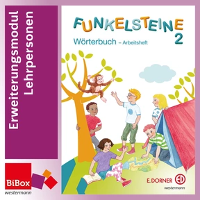 Produktabbildung zu Funkelsteine, Wörterbuch, Arbeitsheft 2 - BiBox - Erweiterungsmodul