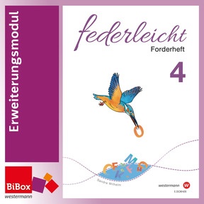 Produktabbildung zu federleicht 4 Forderheft, neuer Lehrplan - BiBox - Erweiterungsmodul