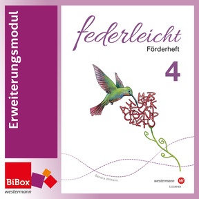 Produktabbildung zu federleicht 4 Förderheft - BiBox - Erweiterungsmaterial