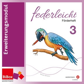 Produktabbildung zu federleicht 3 Förderheft - BiBox - Erweiterungsmodul