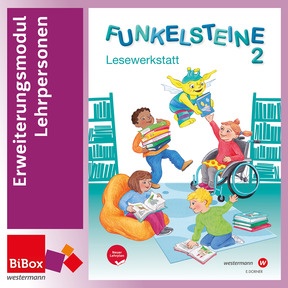 Produktabbildung zu Funkelsteine Lesewerkstatt 2 - BiBox - Erweiterungsmodul