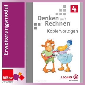 Produktabbildung zu Denken und Rechnen 4 Kopiervorlagen - BiBox - Erweiterungsmodul