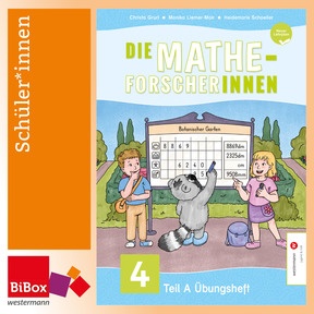 Produktabbildung zu Die Mathe-Forscher/innen 4 Übungsheft, neuer Lehrplan - BiBox - Ihr digitales Unterrichtspaket - Einzellizenz für Schüler*innen