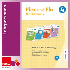 Produktabbildung zu Flex und Flo 4, Materialien für Lehrpersonen, neuer Lehrplan - BiBox - Ihr digitales Unterrichtspaket - Schullizenz für Lehrpersonen