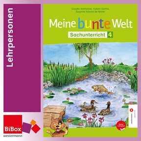 Produktabbildung zu Meine bunte Welt 4, Material für Lehrpersonen, neuer Lehrplan - BiBox - Ihr digitales Unterrichtspaket - Schullizenz für Lehrpersonen
