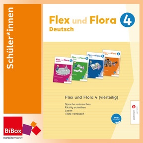 Produktabbildung zu Flex und Flora 4, neuer Lehrplan - BiBox - Ihr digitales Unterrichtspaket - Einzellizenz für Schüler*innen