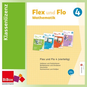 Produktabbildung zu Flex und Flo 4, neuer Lehrplan - BiBox - Ihr digitales Unterrichtspaket - Klassenlizenz