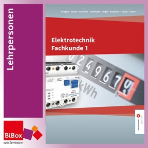 Produktabbildung zu Elektrotechnik Fachkunde 1, Material für Lehrpersonen Energietechnik - Antriebstechnik - Steuerungs- und Regelungstechnik - BiBox - Ihr digitales Unterrichtspaket - Schullizenz für Lehrpersonen