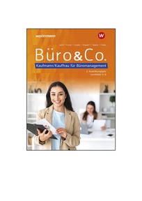 Produktabbildung zu Büro & Co. nach Lernfeldern - Kaufmann/Kauffrau für Büromanagement, 2. Ausbildungsjahr - Lernfelder 5-8 - Lösungen Download - 5. Auflage 2026