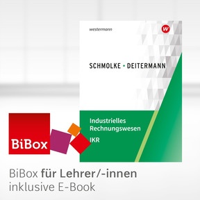 Produktabbildung zu Industrielles Rechnungswesen - IKR - BiBox - Das digitale Unterrichtssystem - Kollegiumslizenz für Lehrer/-innen (1 Schuljahr) - 52. Auflage 2023