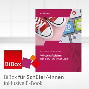 Produktabbildung zu Wirtschaftslehre für Berufsfachschulen - BiBox - Das digitale Unterrichtssystem - Einzellizenz für Schüler/-innen (1 Jahr) - 15. Auflage 2022