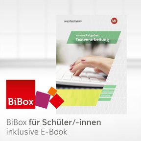 Produktabbildung zu Winklers Ratgeber für die Textverarbeitung - BiBox - Das digitale Unterrichtssystem Neueste Norm DIN 5008 - Einzellizenz für Schüler/-innen (1 Schuljahr) - 11. Auflage 2020 