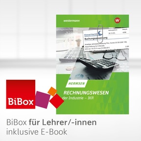 Produktabbildung zu Rechnungswesen der Industrie - IKR - BiBox - Das digitale Unterrichtssystem - Kollegiumslizenz für Lehrer/-innen (Dauerlizenz) - 22. Auflage 2022