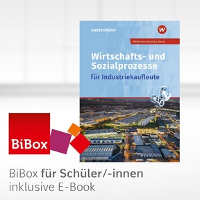 Produktabbildung zu Wirtschafts- und Sozialprozesse für Industriekaufleute - BiBox - Das digitale Unterrichtssystem - Einzellizenz für Schüler/-innen (1 Schuljahr) - 13. Auflage 2025