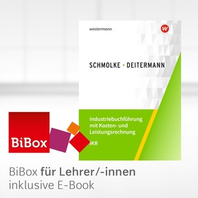 Produktabbildung zu Industriebuchführung mit Kosten- und Leistungsrechnung - IKR - BiBox - Das digitale Unterrichtssystem Schulbuch - Einzellizenz für Lehrer/-innen (Dauerlizenz) - 46. Auflage 2026