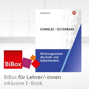 Produktabbildung zu Rechnungswesen des Groß- und Außenhandels - BiBox - Das digitale Unterrichtssystem - Kollegiumslizenz für Lehrer/-innen (Dauerlizenz) - 36. Auflage 2025