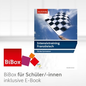 Produktabbildung zu Intensivtraining Französisch für das Gymnasium - BiBox - Digitales Unterrichtssystem - Einzellizenz für Lernende (4 Jahre)
