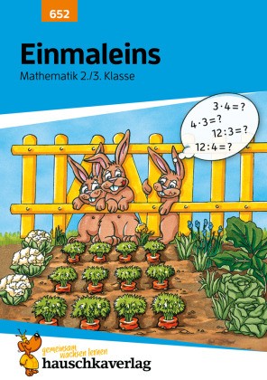 Mathe trainieren - Einmaleins Mathematik 2./3. Klasse, A5-Heft - Rechnen üben - das kleine 1x1 lernen: spielerische Aufgaben mit Lösungen - wiederholen, trainieren, festigen