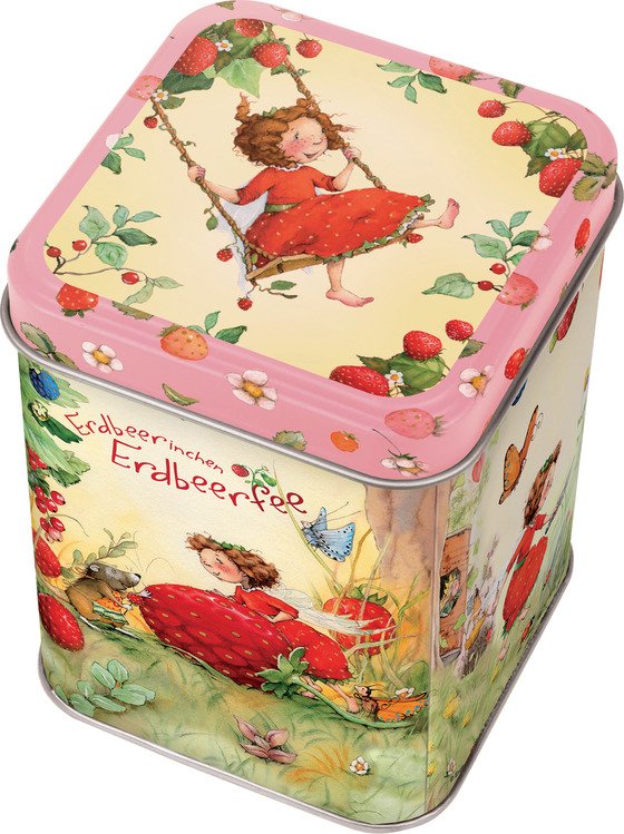 Erdbeerinchen Erdbeerfee Schlampermäppchen – Niedliches Federmäppchen Mit Waldhexe & Elbenprinzessin Design