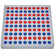 Produktabbildung zu SCHUBI Abaco 100 - Modell A 10/10 Kugeln (rot/blau)