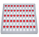 Produktabbildung zu SCHUBI Abaco 100 - Modell A - 10/10 Kugeln (rot/weiss)