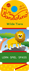 Produktabbildung zu Mini Bandolino. Wilde Tiere - Lernspiel mit Lösungskontrolle für Kinder ab 3 Jahren. Stabiler Fächer und dicke Schnur für kleine Hände
