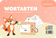Produktabbildung zu Lochkasten - Wortarten, 3.-4. Klasse - Kartensatz
