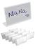Produktabbildung zu Set Namensschilder - 10 Aufsteller