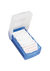 Produktabbildung zu Lernbox A8 - blau, 5 Fächer, leer