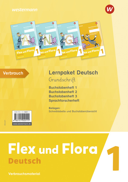 Flex Und Flora - Ausgabe 2021 - Lernpaket Deutsch 1 (Grundschrift ...