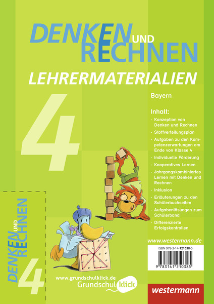 Denken Und Rechnen 4 Lösungen Pdf Denken und Rechnen - Ausgabe 2014 für Grundschulen in Bayern