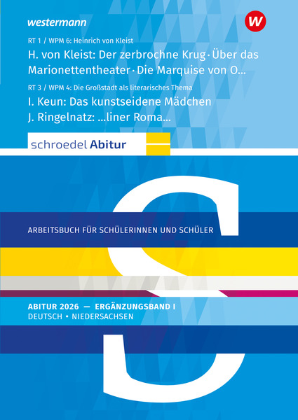  Schroedel Abitur - Ausgabe für Niedersachsen 2026 - Ergänzungsband I 