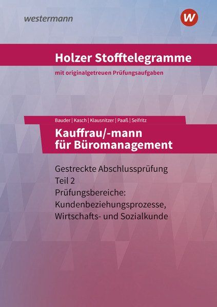 Holzer Stofftelegramme Baden-Württemberg – Kauffrau/-mann für