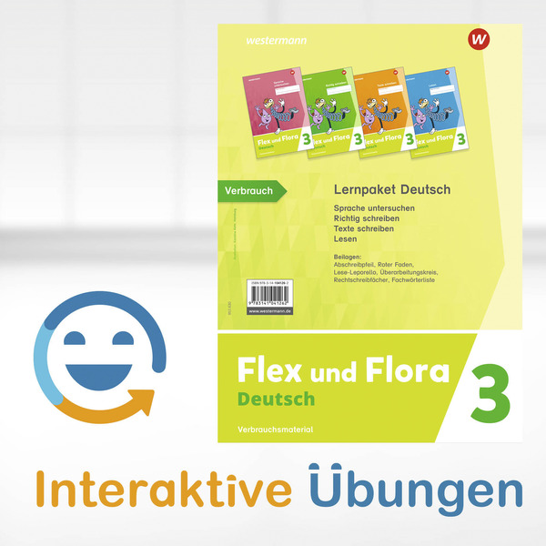 Flex Und Flora - Ausgabe 2021 - Interaktive Übungen 3 (Druckschrift ...