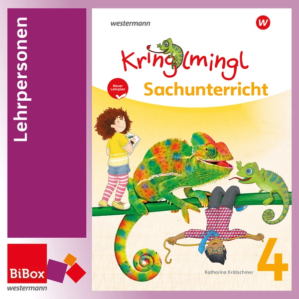 Cover zum Werk " Kringlmingl Sachunterricht 4 - BiBox für Lehrerinnen und Lehrer"