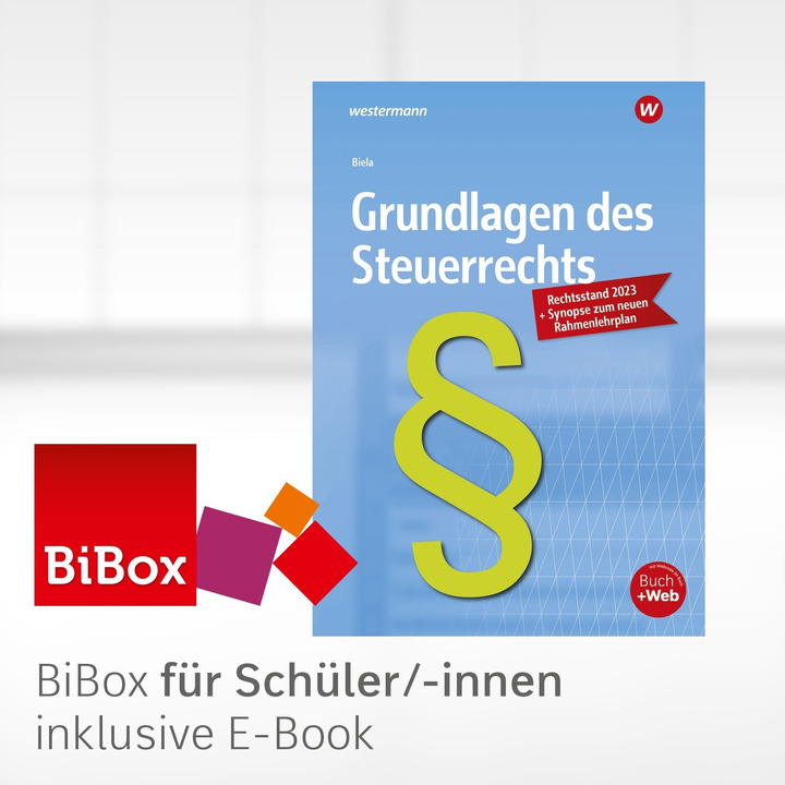 Grundlagen Des Steuerrechts - BiBox - Das Digitale Unterrichtssystem ...